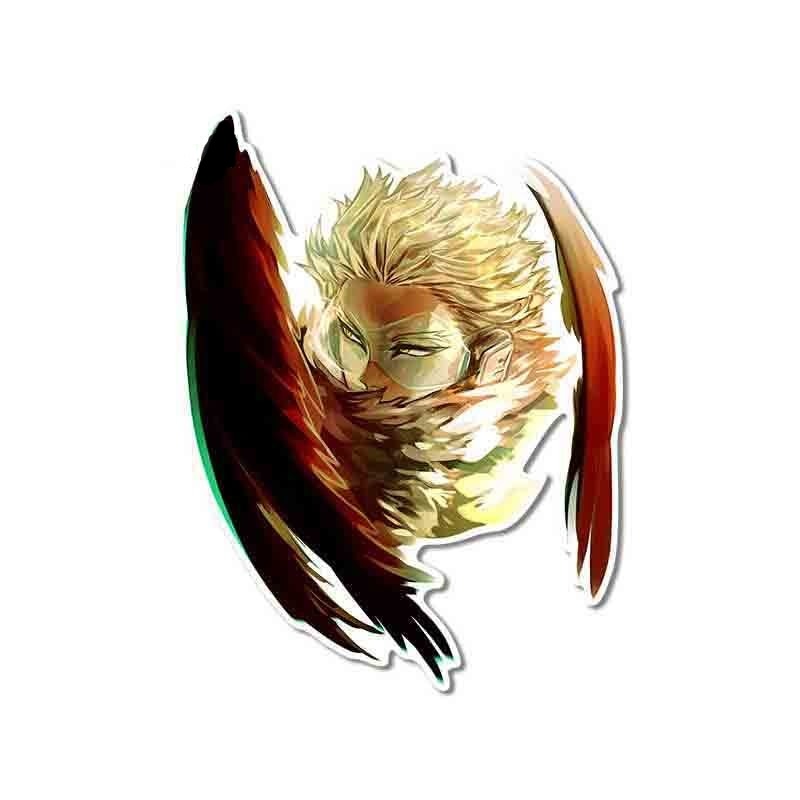 My Hero Academia 'Hawks | Hiding' Vinyl Car Peeker Sticker