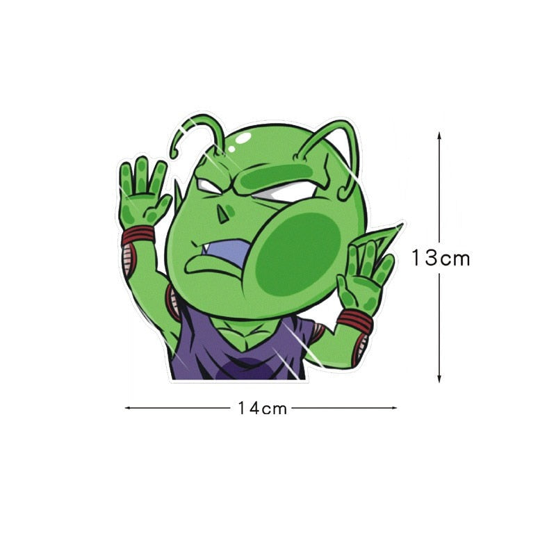 Dragon Ball Z 'Dende | Pressed Face' Vinyl Car Sticker