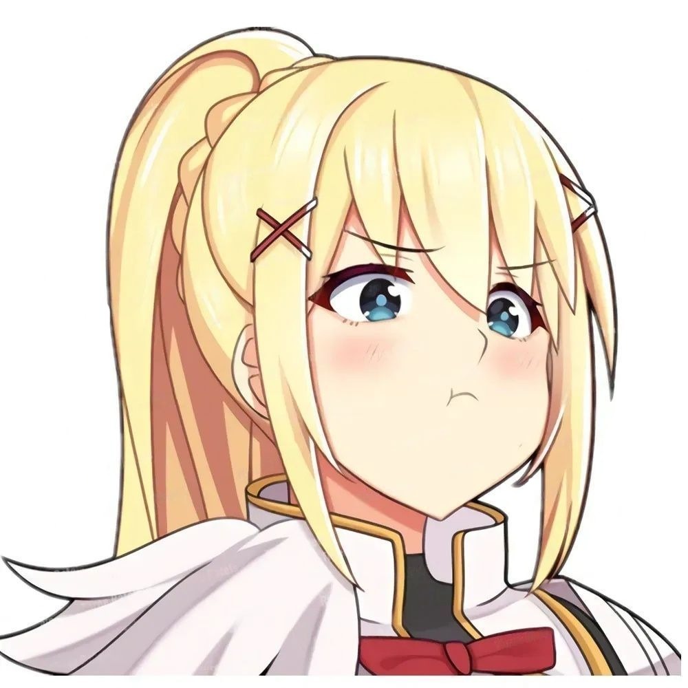 KonoSuba 'Darkness | Cool Beauty' Vinyl Car Sticker