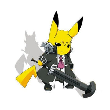 Pikachu x Charles-Henri Sanson Vinyl Car Sticker