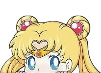Sailor Moon 'Pretty Sailor Moon | 2.0' Vinyl Car Peeker Sticker