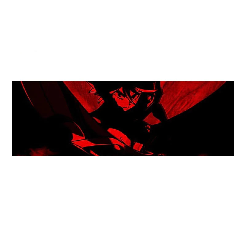 Kill la Kill 'Ryuko Matoi | Black And Red' Vinyl Car Peeker Sticker