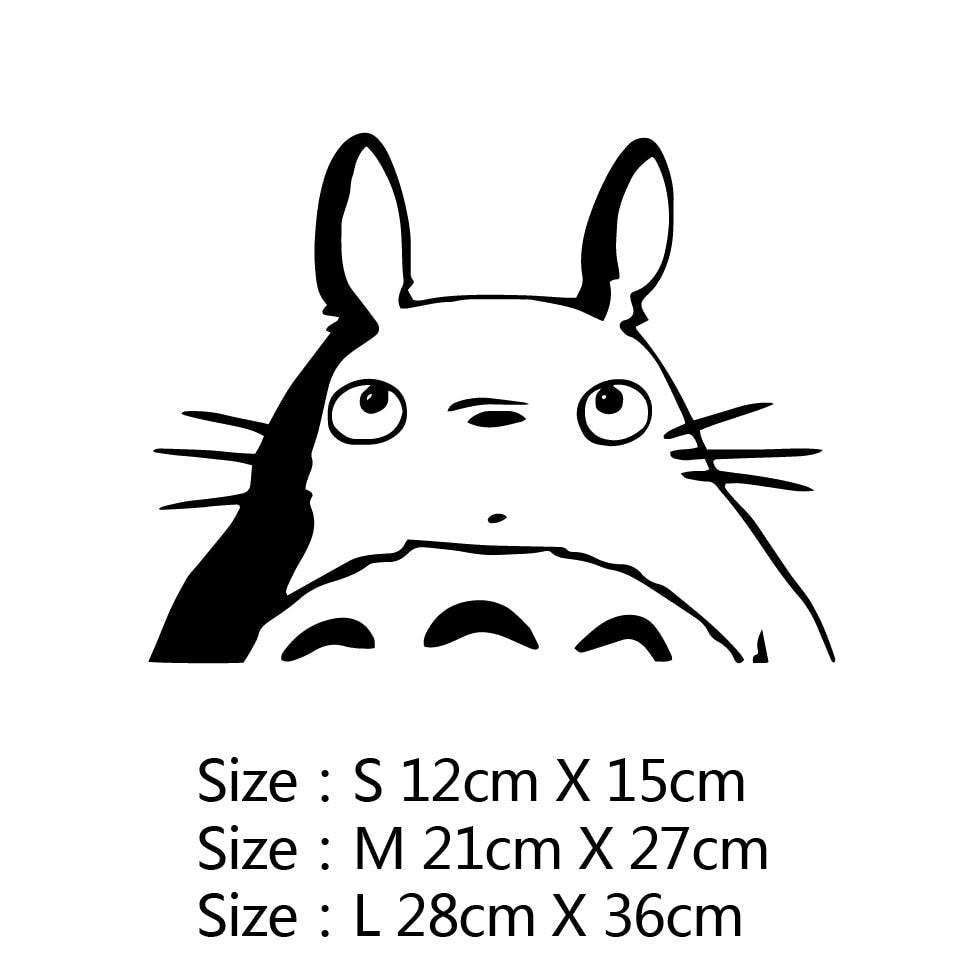 My Neighbor Totoro 'Totoro | Tired' Vinyl Car Peeker Sticker