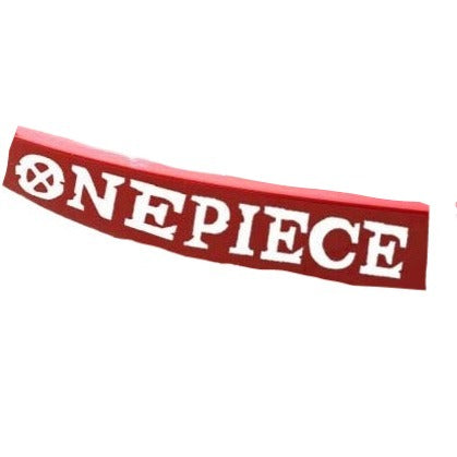 One Piece 'Black And White | Set of 4' Vinyl Car Sticker