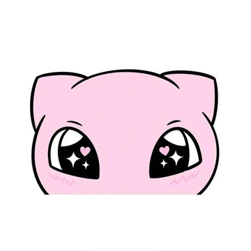 Pokemon 'Mew | In Love' Vinyl Car Peeker Sticker