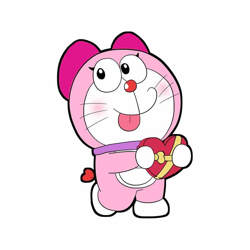 Doraemon 'Doraemix | Right' Vinyl Car Sticker