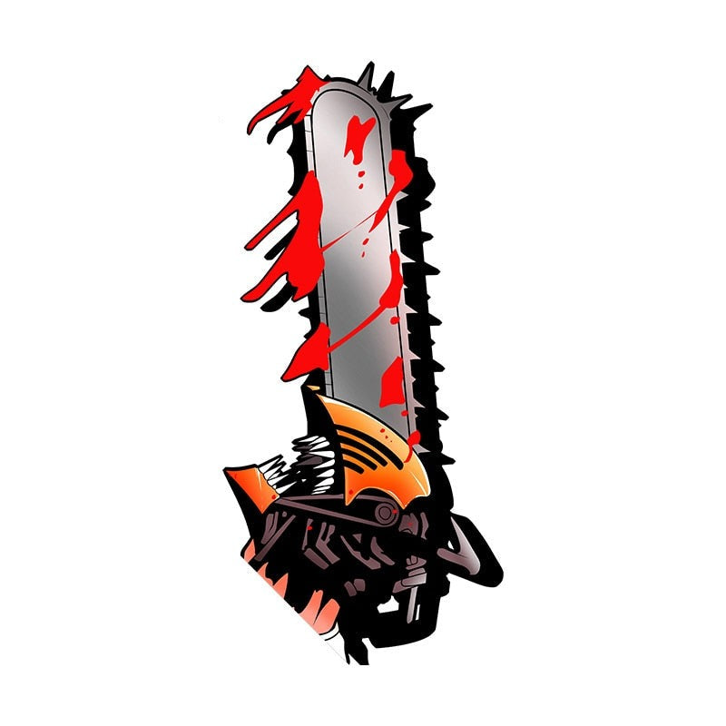 Chainsaw Man 'Pochita | Chainsaw Devil' Vinyl Car Sticker