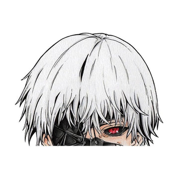 Tokyo Ghoul 'Ken Kaneki | One-Eyed' Vinyl Car Peeker Sticker