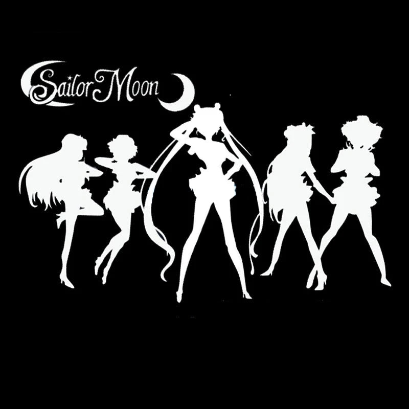 Sailor Moon 'Pretty Guardians' Vinyl Car Sticker
