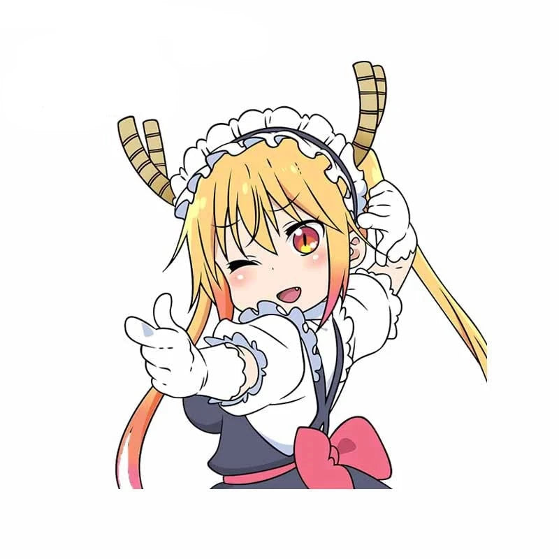 Miss Kobayashi's Dragon Maid 'Tohru | Aiming' Vinyl Car Sticker