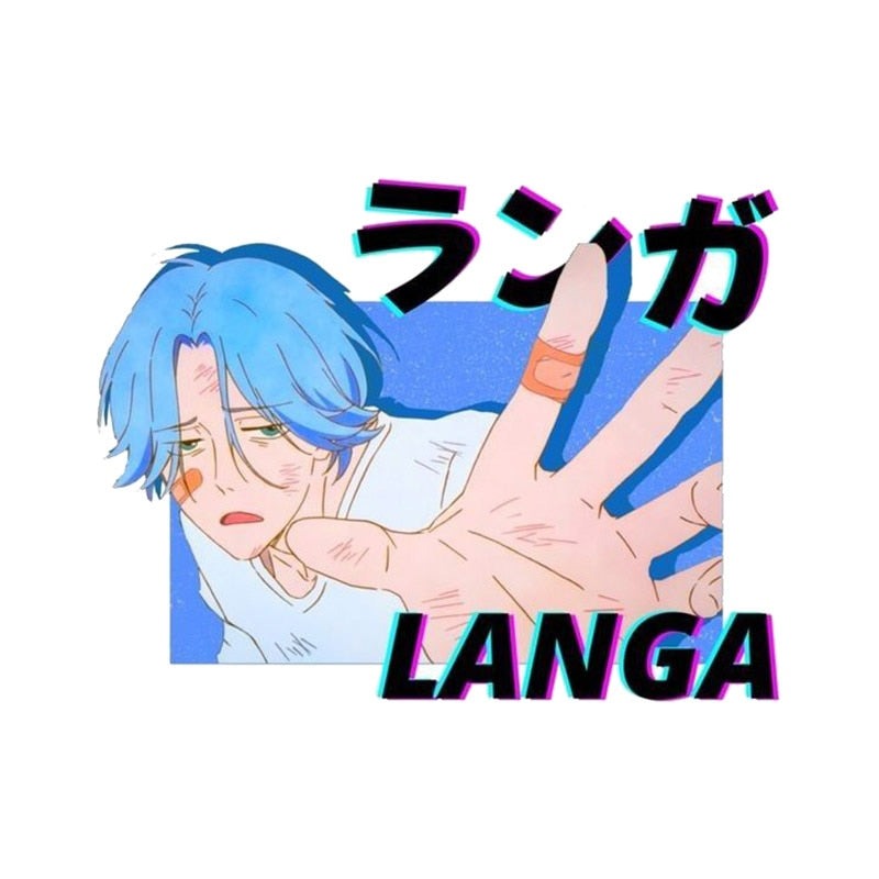 SK8 the Infinity 'Langa | Tired' Vinyl Car Sticker