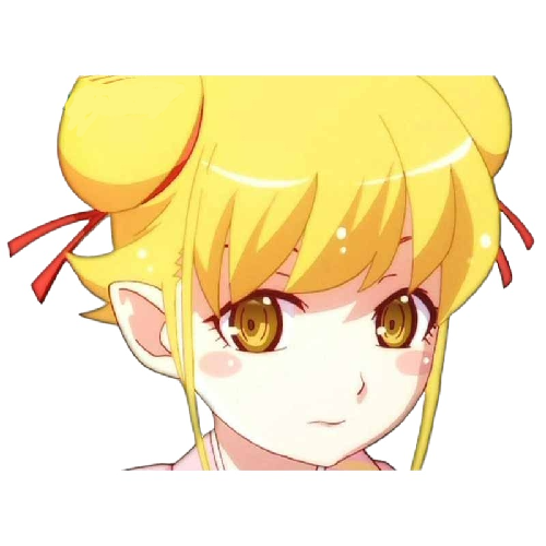 Monogatari Series 'Young Shinobu Oshino' Vinyl Car Peeker Sticker