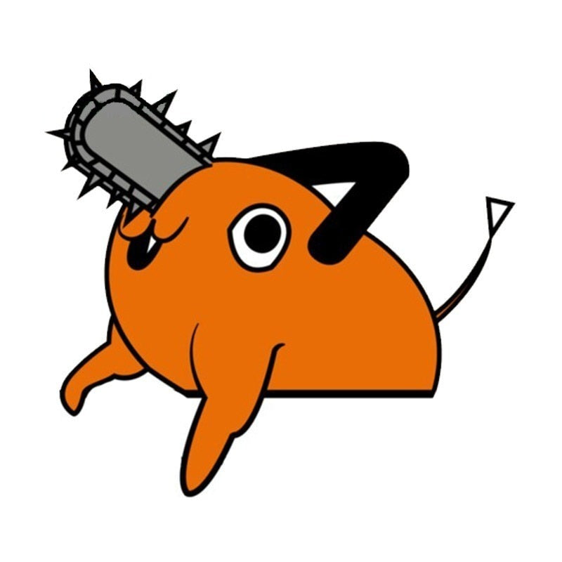 Chainsaw Man 'Pochita | Looking Up' Vinyl Car Peeker Sticker