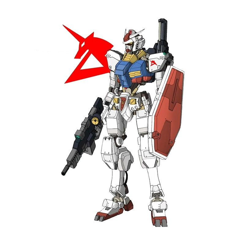 Mobile Suit 'RX-78-2 Gundam | Unicorn Logo' Vinyl Car Sticker