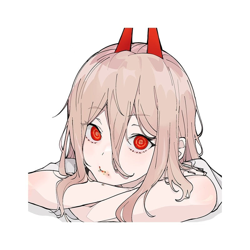 Chainsaw Man 'Power | Serious | 2.0' Vinyl Car Sticker