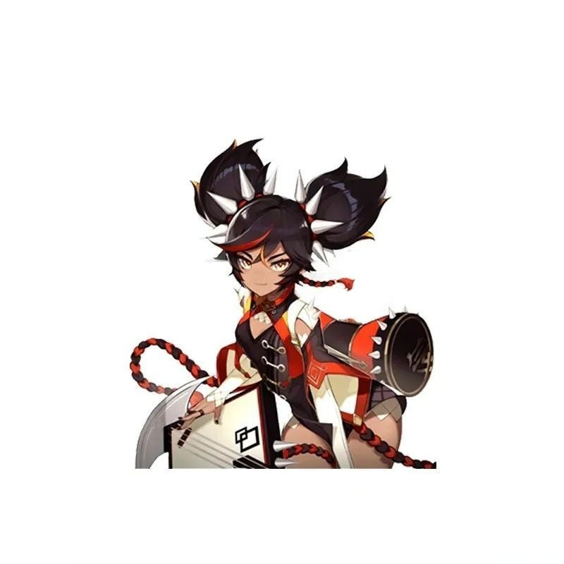 Genshin Impact 'Xinyan | Fiery Musician' Vinyl Car Sticker