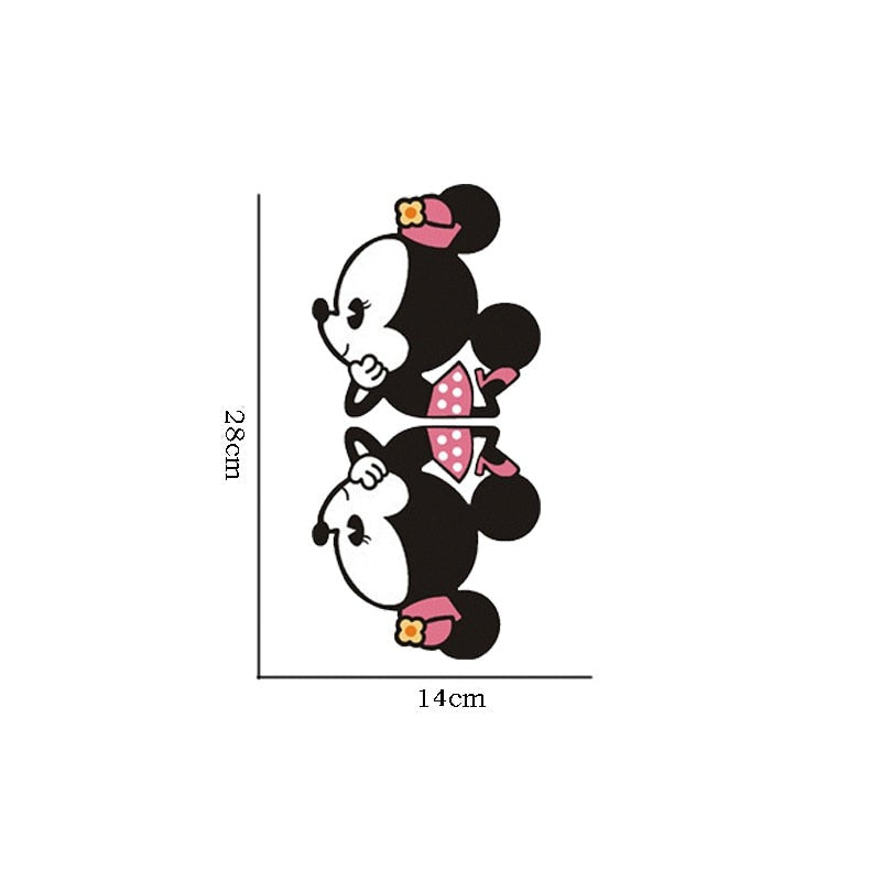 Mickey Mouse 'Minnie | Laying Down' Vinyl Car Sticker