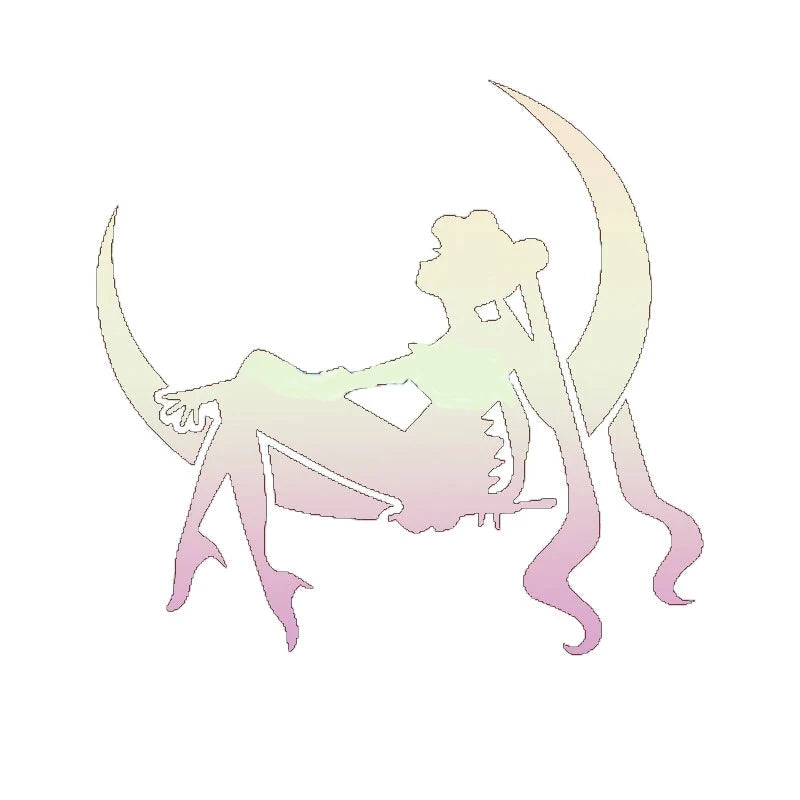 Sailor Moon 'Usagi Tsukino | Crescent Moon 4.0' Vinyl Car Sticker
