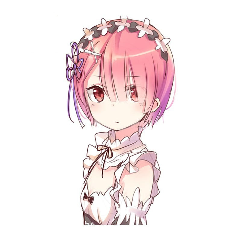 Re:Zero 'Ram | Staring' Vinyl Car Sticker