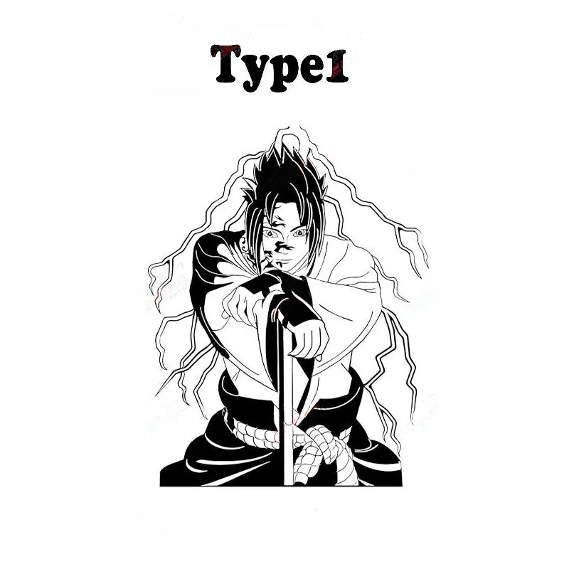 Naruto 'Sasuke Uchiha | Chidori' Vinyl Car Sticker