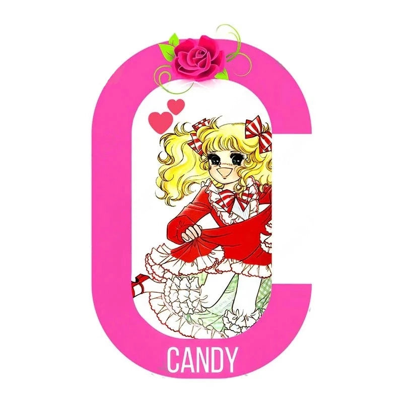 Candy Letter C 'Candice | Dancing' Vinyl Car Sticker