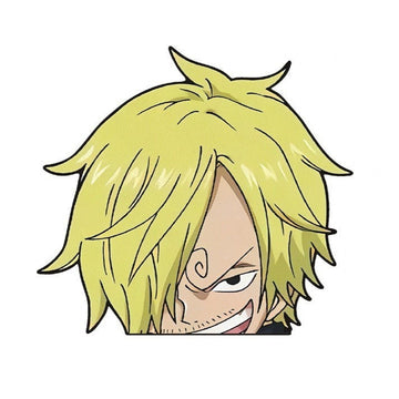 One Piece 'Vinsmoke | Smirking' Vinyl Car Peeker Sticker