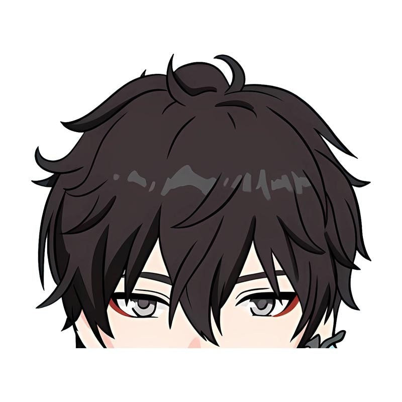 Honkai: Star Rail 'Dan Heng' Vinyl Car Peeker Sticker