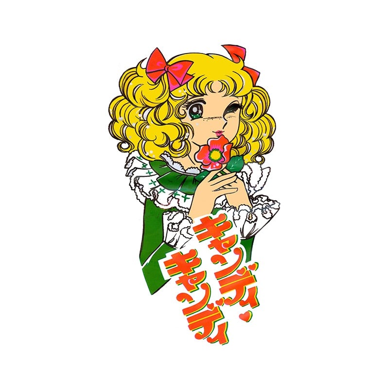 Candy Candy 'Candice | Winking' Vinyl Car Sticker