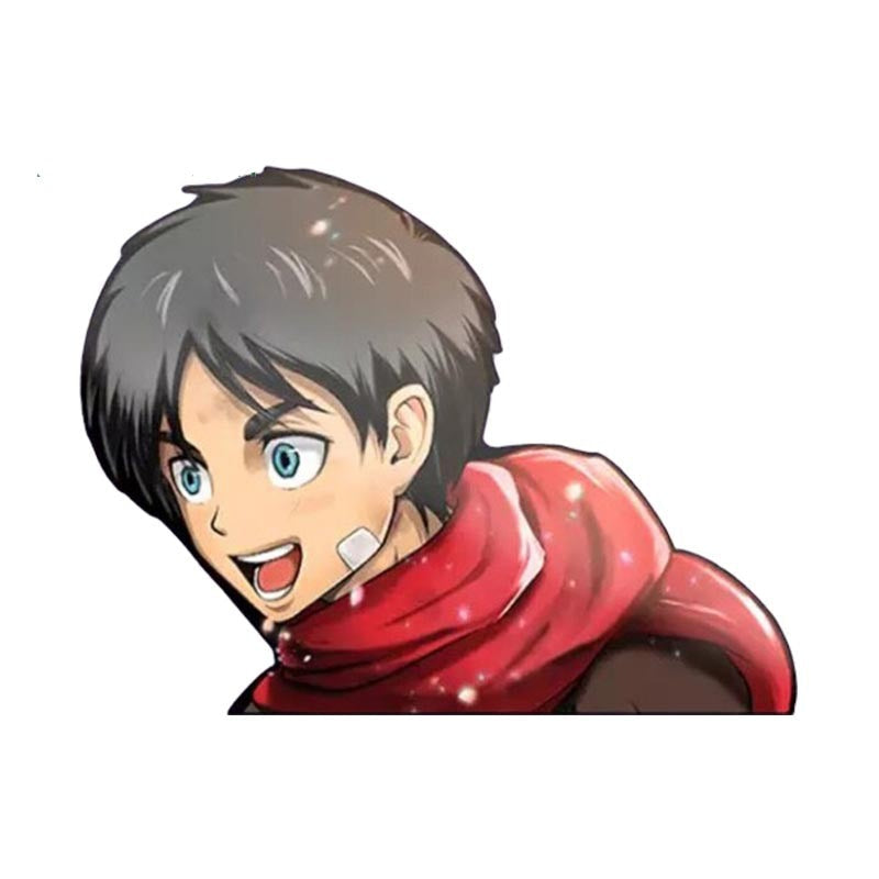 Attack on Titan 'Eren Yeager | Open Mouth' Vinyl Car Sticker