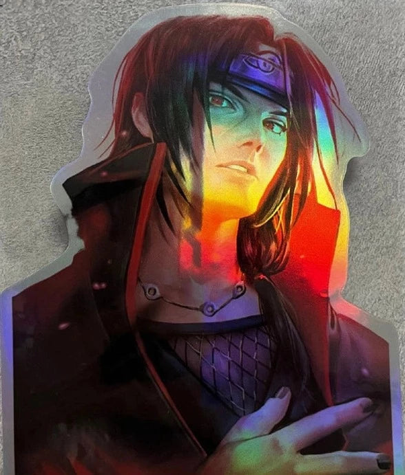 Naruto 'Itachi Uchiha | Reflective Laser' Vinyl Car Sticker