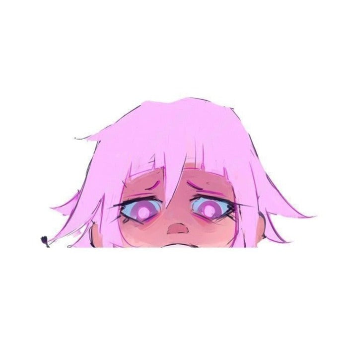 Soul Eater 'Crona | Teary Eyes' Vinyl Car Peeker Sticker