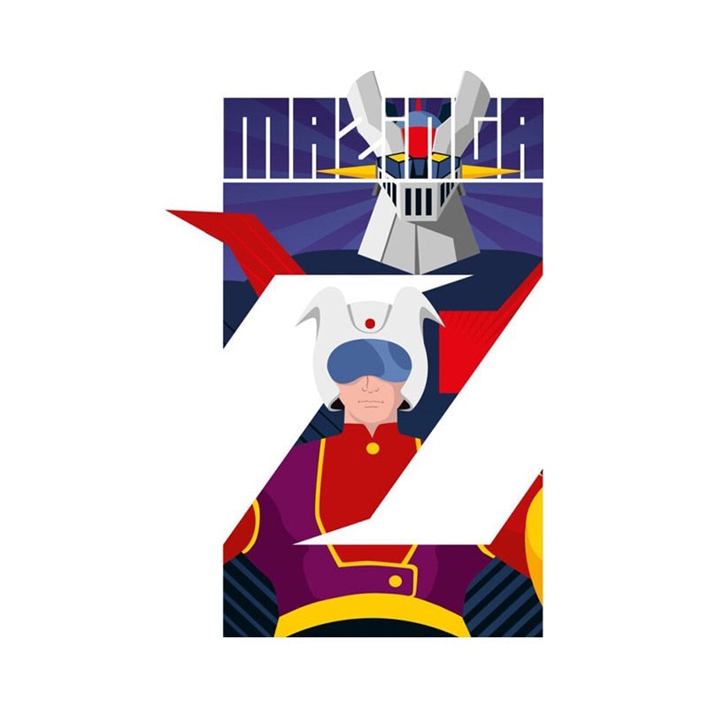 Mazinga Z 'Koji Kabuto | Pilot' Vinyl Car Sticker