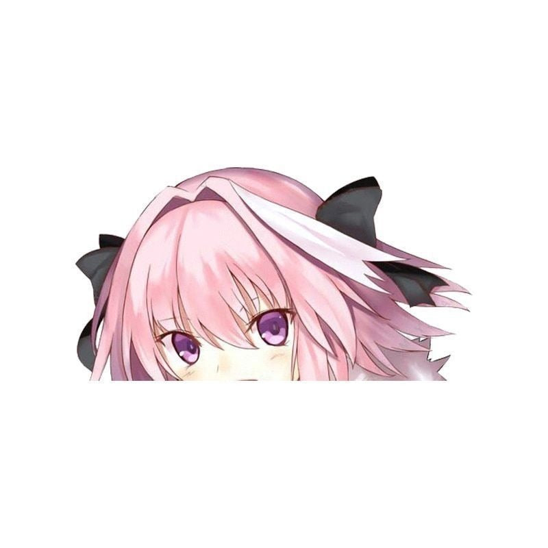 Fate/Apocrypha 'Astolfo | Peeking' Vinyl Car Peeker Sticker