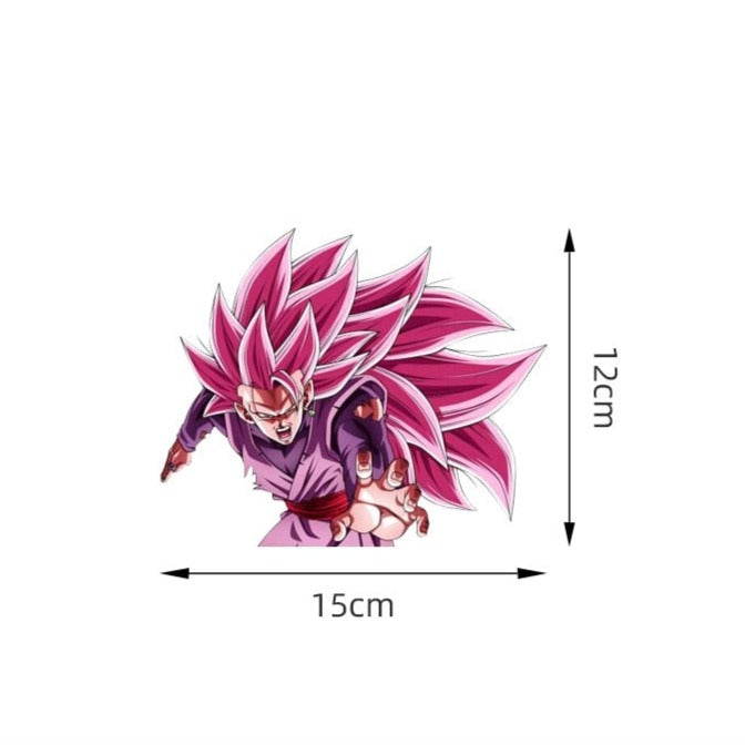 Dragon Ball Z 'Goku Super Saiyan Rose | Reaching' Vinyl Car Sticker