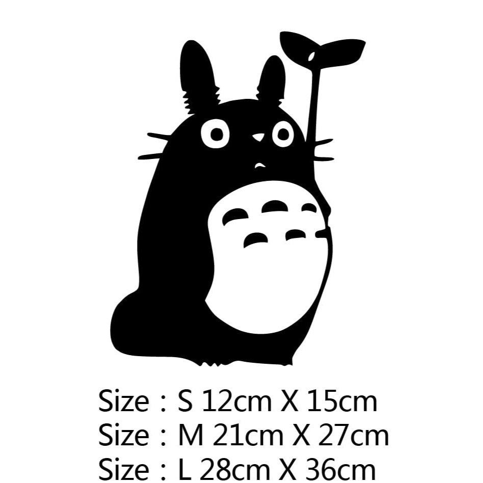 My Neighbor Totoro 'Totoro | Holding Leaf' Vinyl Car Sticker