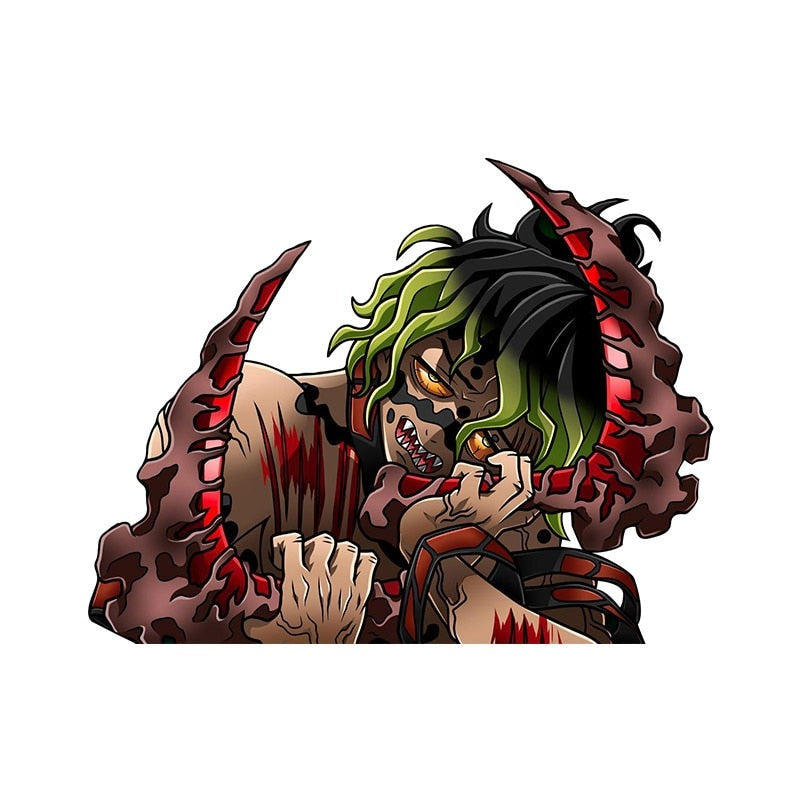 Demon Slayer 'Gyutaro | Tired' Vinyl Car Sticker