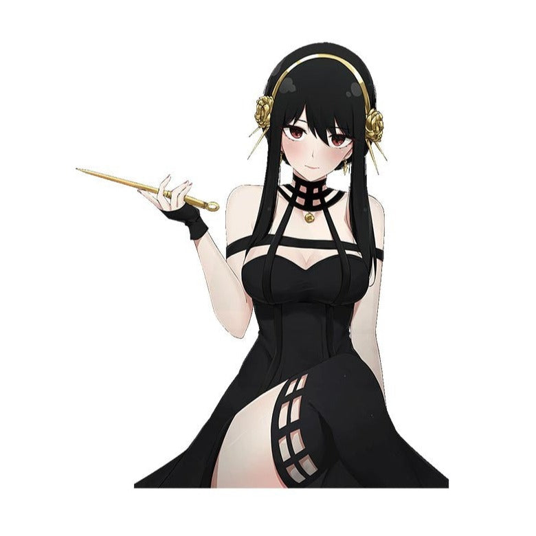 Spy x Family 'Yor Forger | Sitting' Vinyl Car Sticker