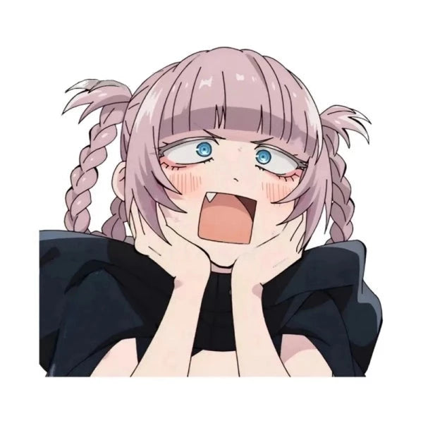 Call of the Night 'Nazuna Nanakusa | Shouting' Vinyl Car Peeker Sticker