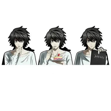 Death Note 'L Lawliet' Vinyl Car 3D Motion Sticker