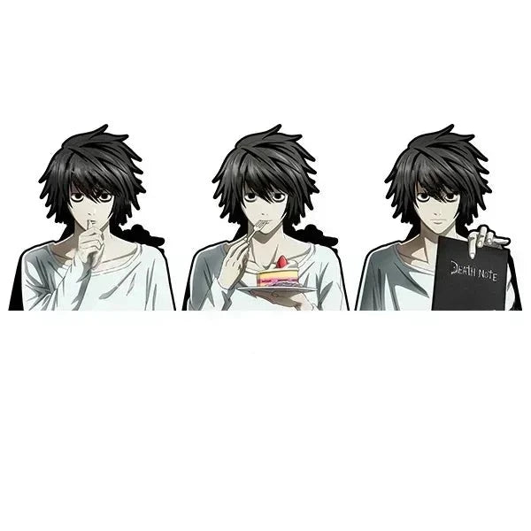 Death Note 'L Lawliet' Vinyl Car 3D Motion Sticker