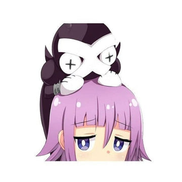 Soul Eater 'Crona And Ragnarok | Peeking' Vinyl Car Peeker Sticker