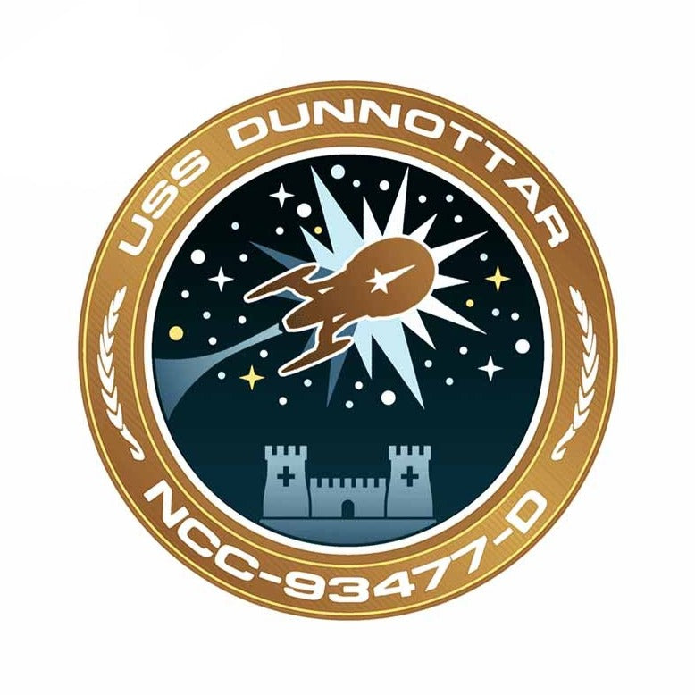 Star Trek 'USS Dunnottar | Pathfinder Class' Vinyl Car Sticker