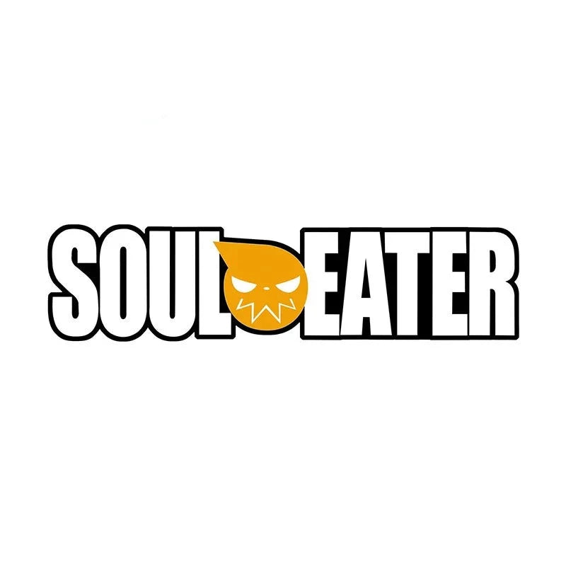Soul Eater 'Logo | White Font' Vinyl Car Sticker