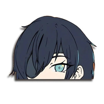 Chainsaw Man 'Himeno | One Eye' Vinyl Car Peeker Sticker