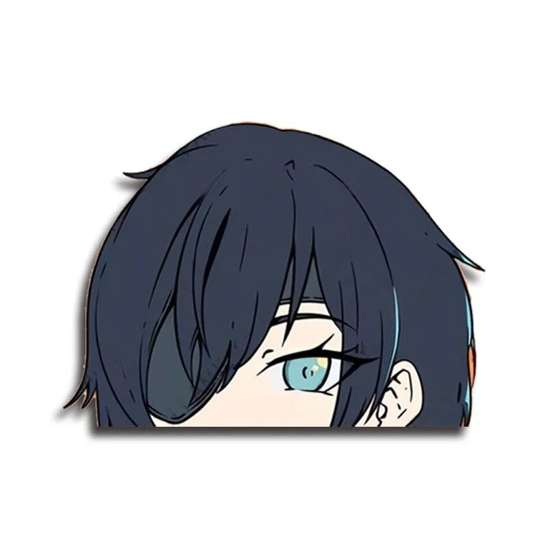 Chainsaw Man 'Himeno | One Eye' Vinyl Car Peeker Sticker