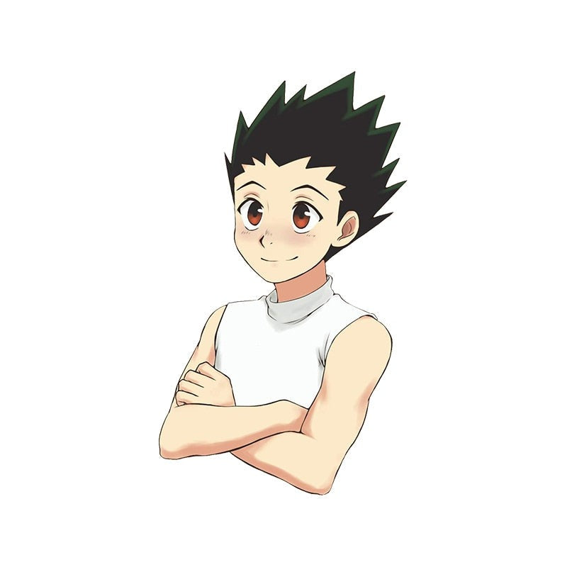 Hunter × Hunter 'Gon Freecss | Crossed Arms' Vinyl Car Sticker