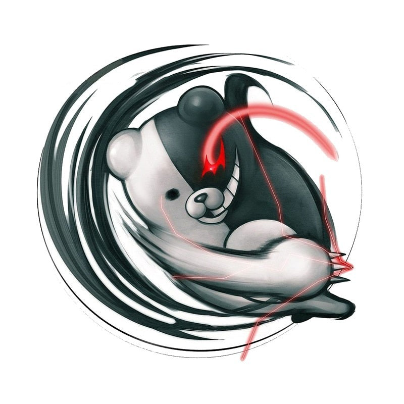 Danganronpa 'Monokuma | Attacking' Vinyl Car Sticker