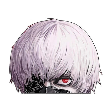 Tokyo Ghoul 'Ken Kaneki | Look Up' Vinyl Car Peeker Sticker