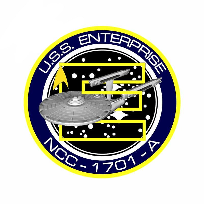 Star Trek 'U.S.S Enterprise | Starship' Vinyl Car Sticker