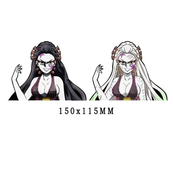 Demon Slayer 'Daki | Demon Form' Vinyl Car 3D Motion Sticker
